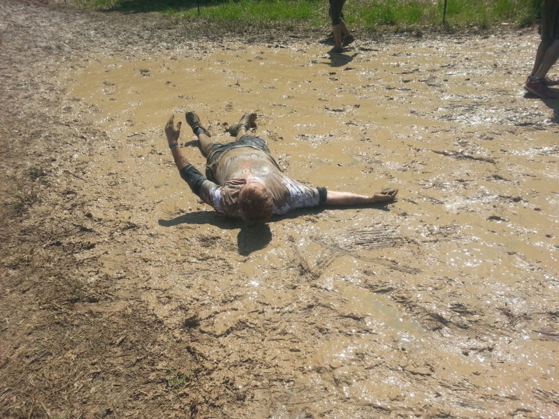 Look, another mud angel by Hogan Haake