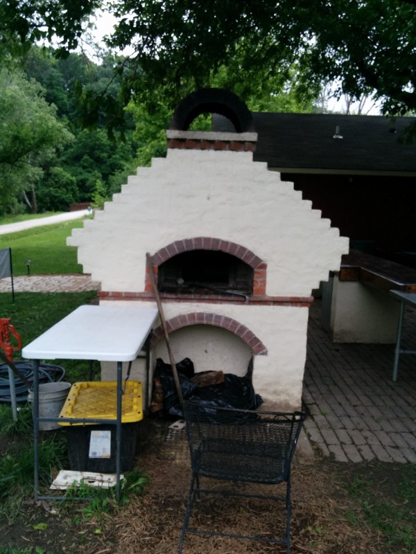 Awesome brick oven